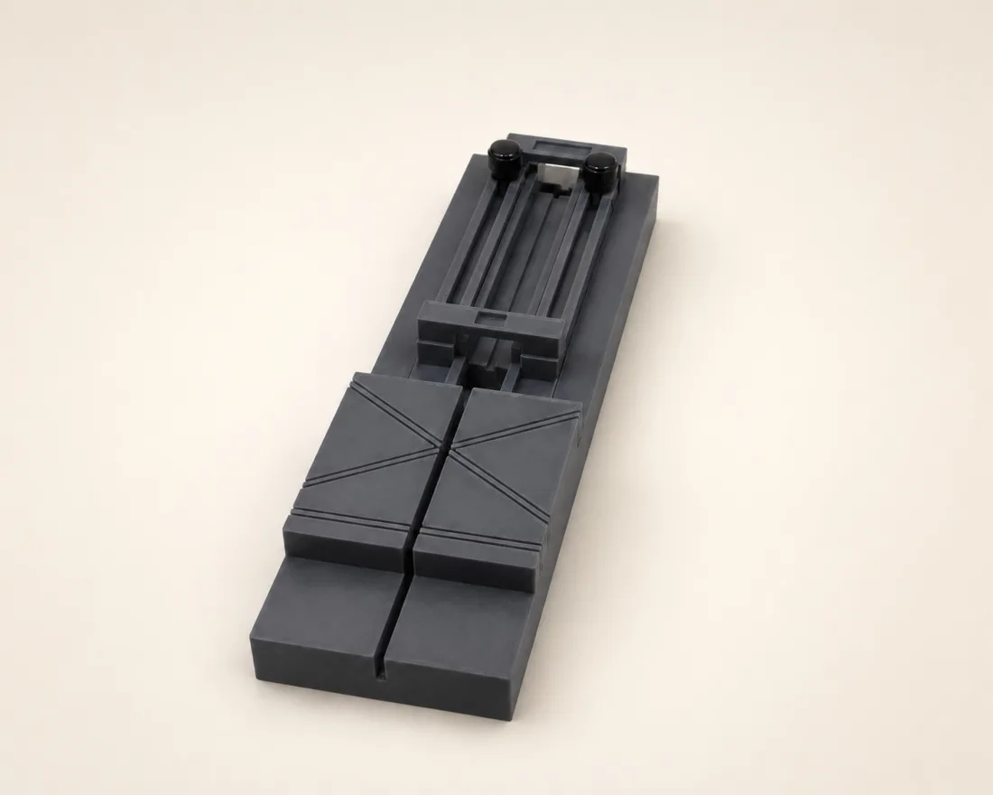 Kumiko cutting station deck, sled and two swappable keys